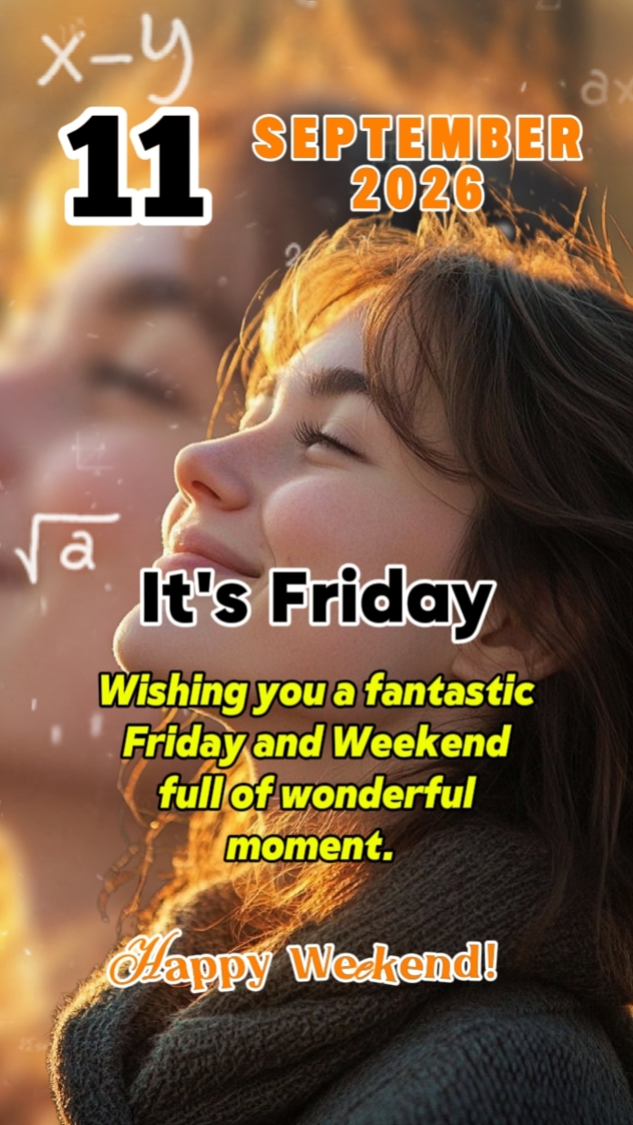 it's Friday