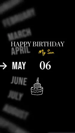 Birthday My Son
