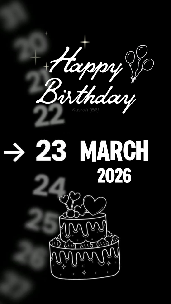 ULANG TAHUN 23 MARET