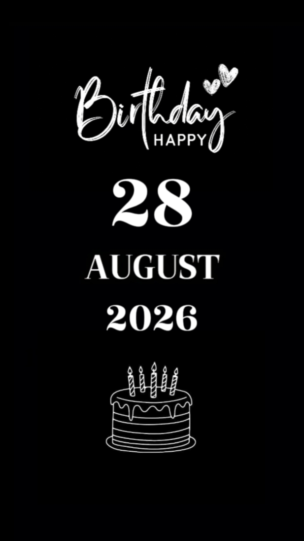 BDAY BROTHER 28 AUG
