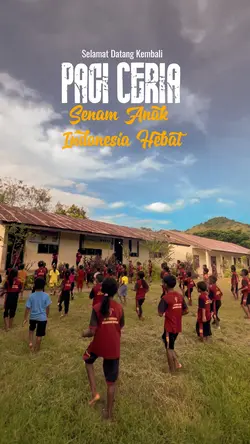 Senam anak Indonesia