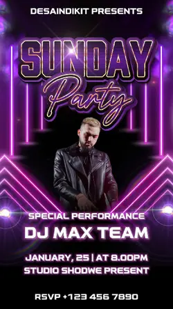NEON SUNDAY PARTY