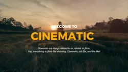 Slow + color |Cinema