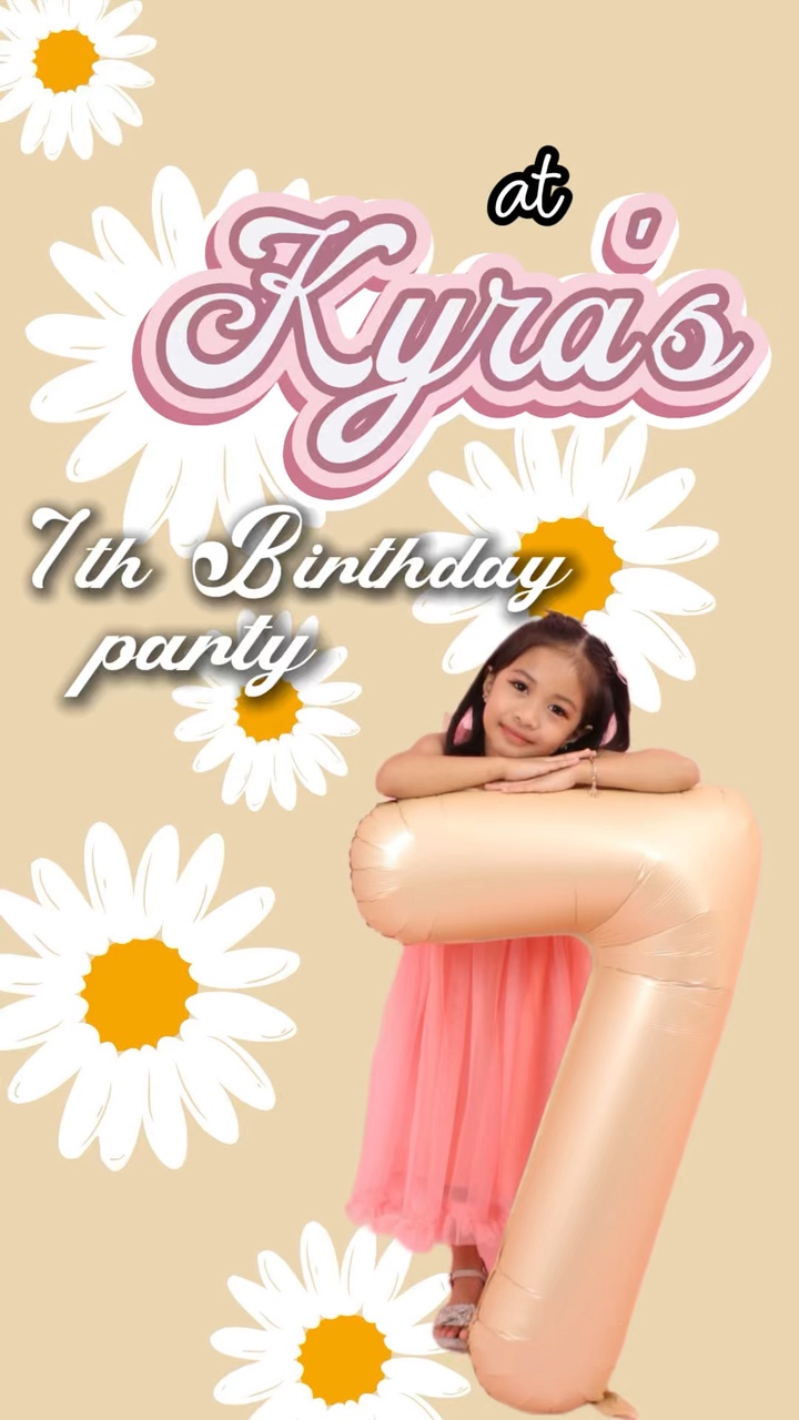 Bday invitation