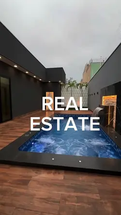 casa com piscina 