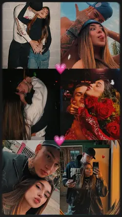 Casal colagem