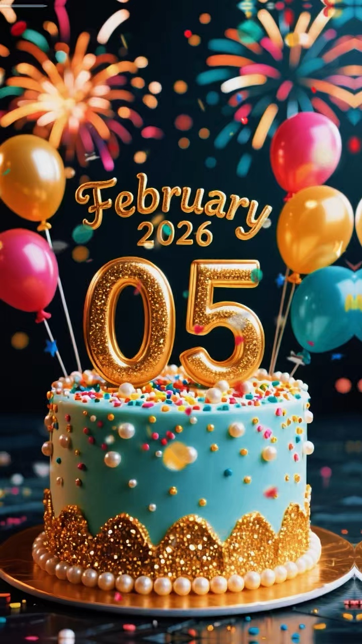 Feliz cumpleaños 5 de febrero de 2026