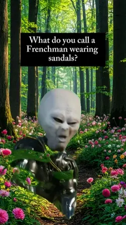 Frenchman wearing