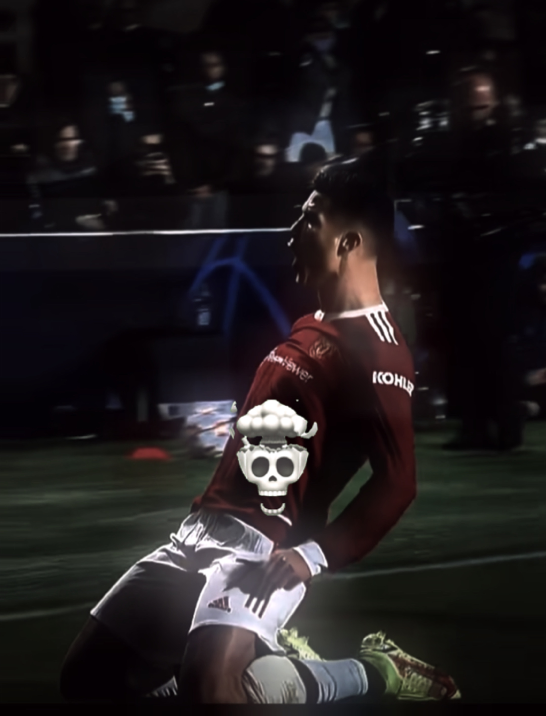 Ronaldo X Schädel bearbeiten