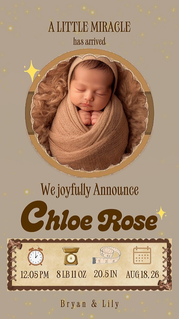 Baby Announcement 
