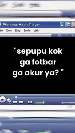 sepupu kok ga fotbar