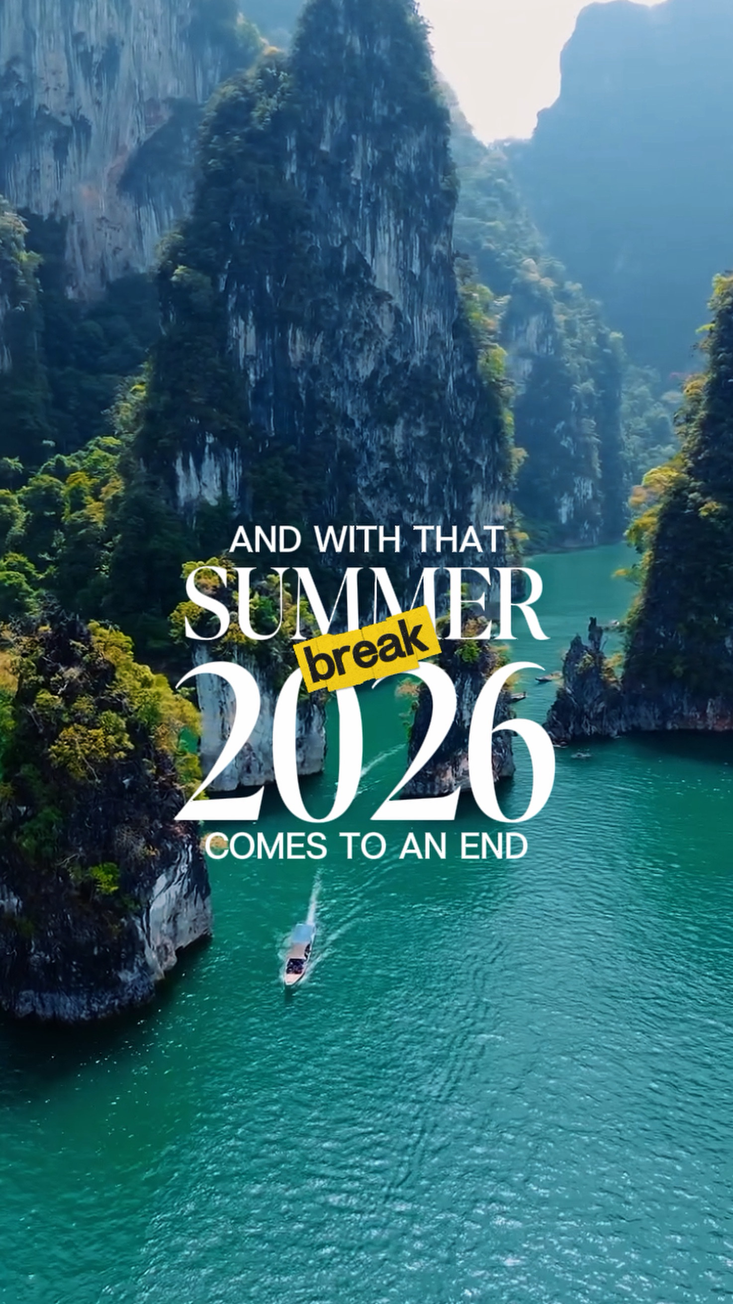 Summer Break 2026