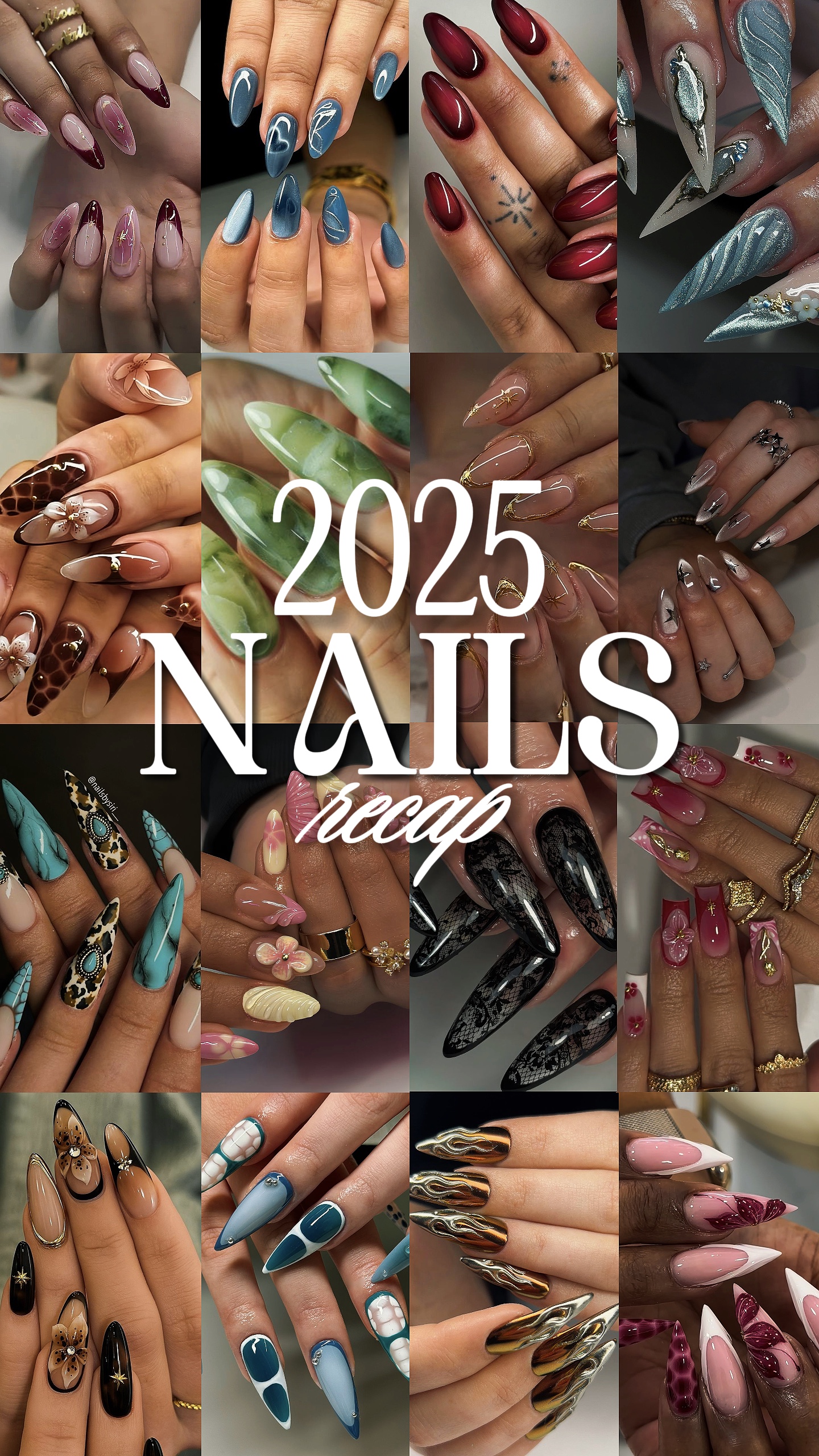 Recapitulação das unhas 2025