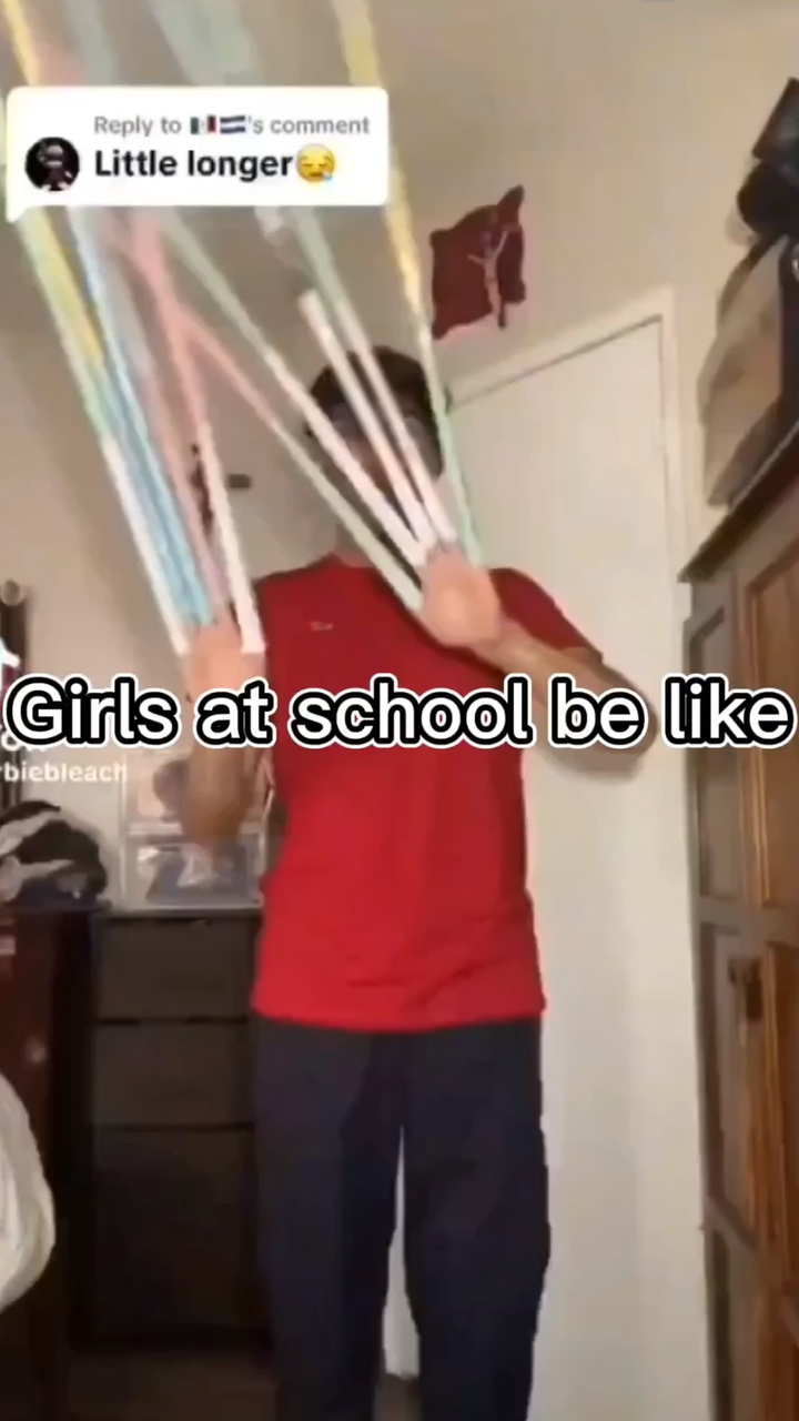 Girls at school be-
