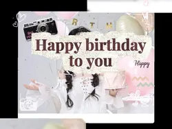 Sinh Nhật, birthday 