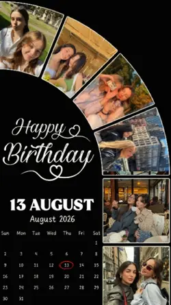 BIRTHDAY 13 AUGUST
