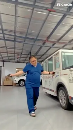 Funny walk