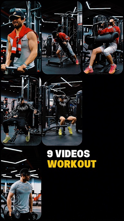9 VIDEOS WORKOUT