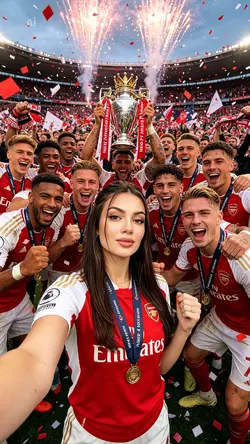 Arsenal Celebration