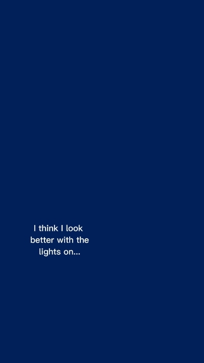 light on