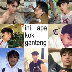 ini apa ko ganteng