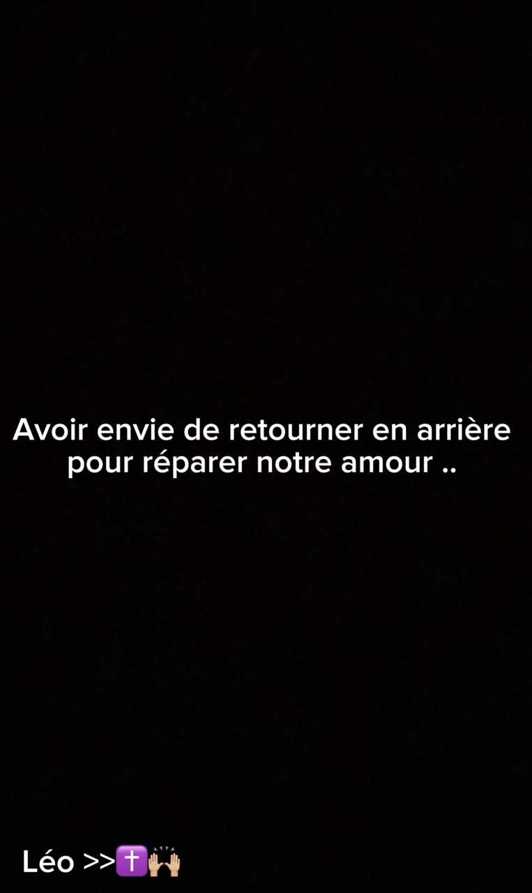 Je regrette ..