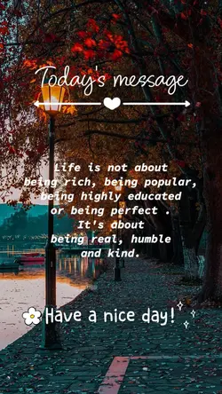 Today's Message