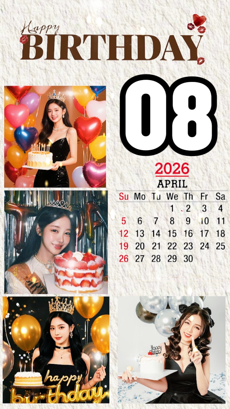 BIRTHDAY 08 APRIL