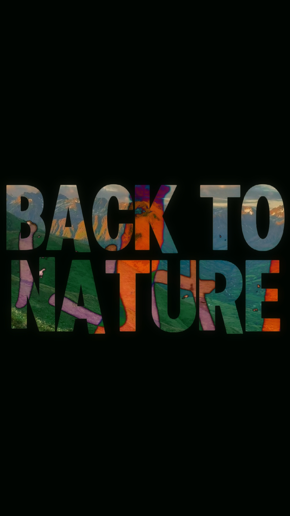 Back to nature 