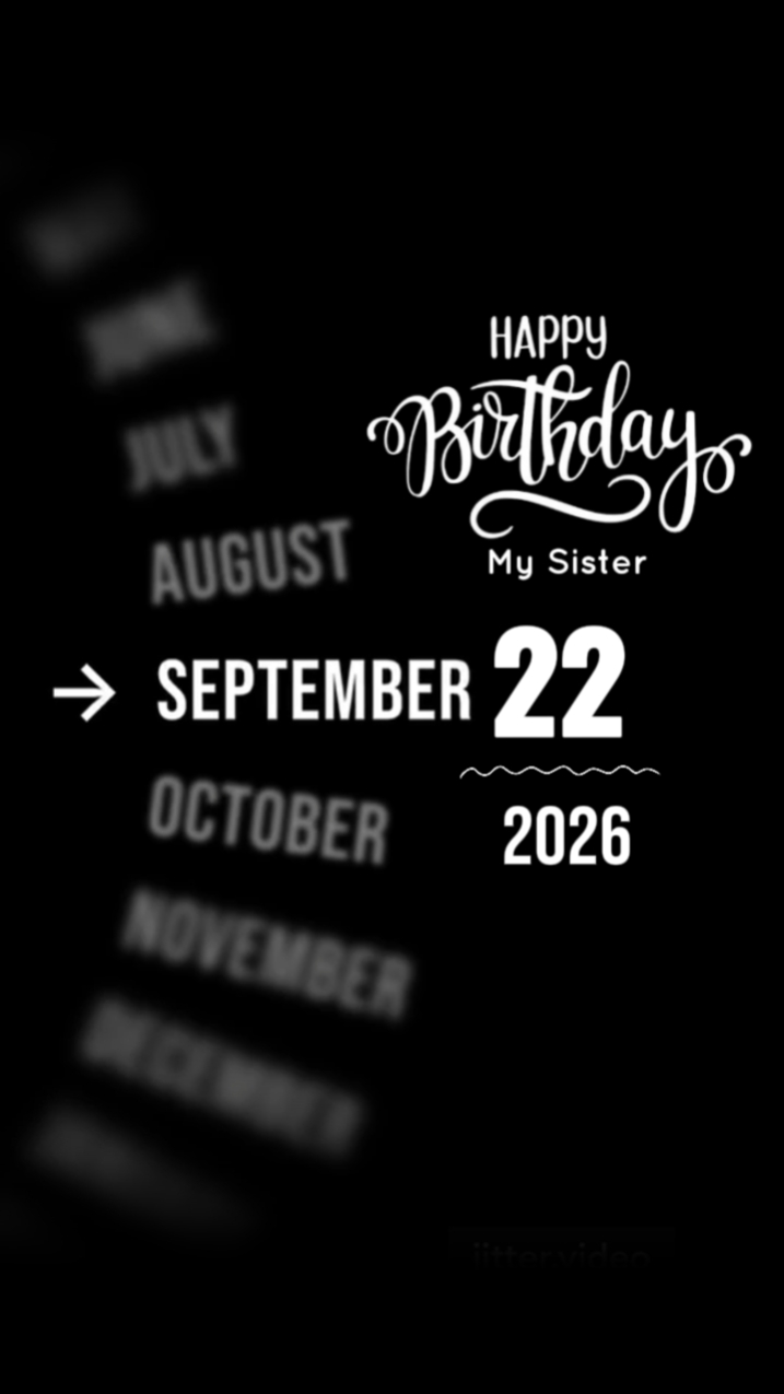 BDAY SISTER 22 SEPTE