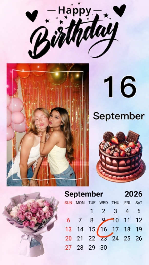 Birthday 16 September