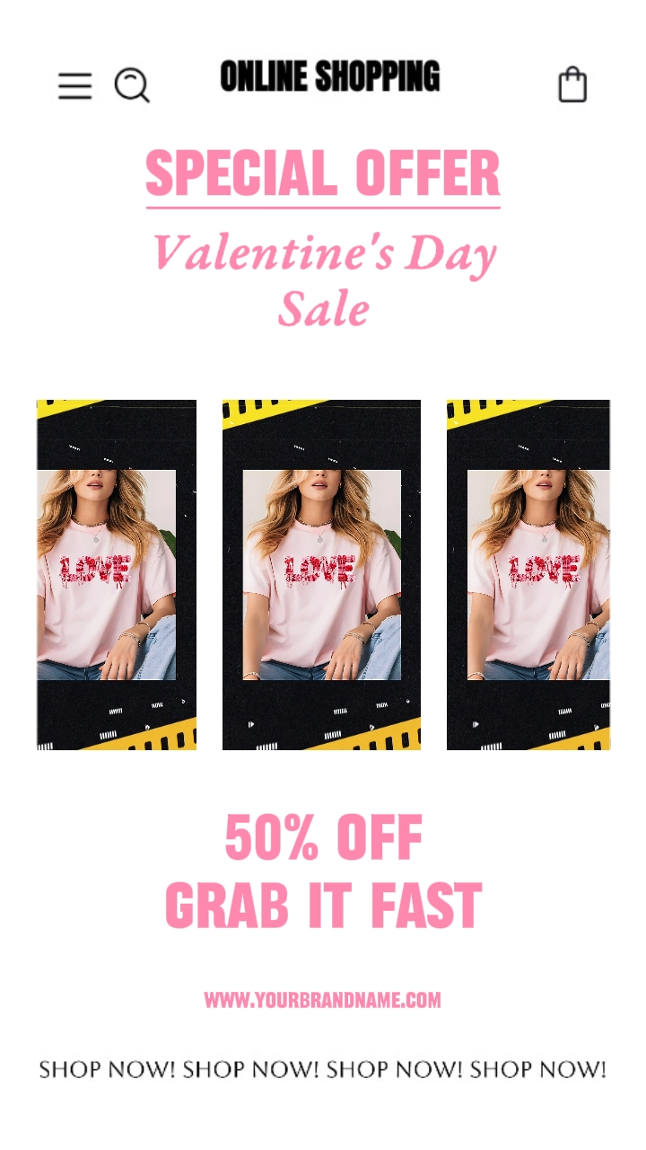 Venta del Día de San Valentín