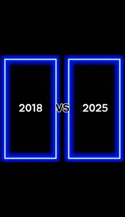 2018 vs 2025