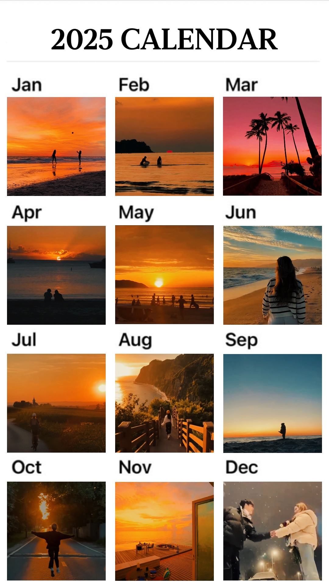Calendário 2025 