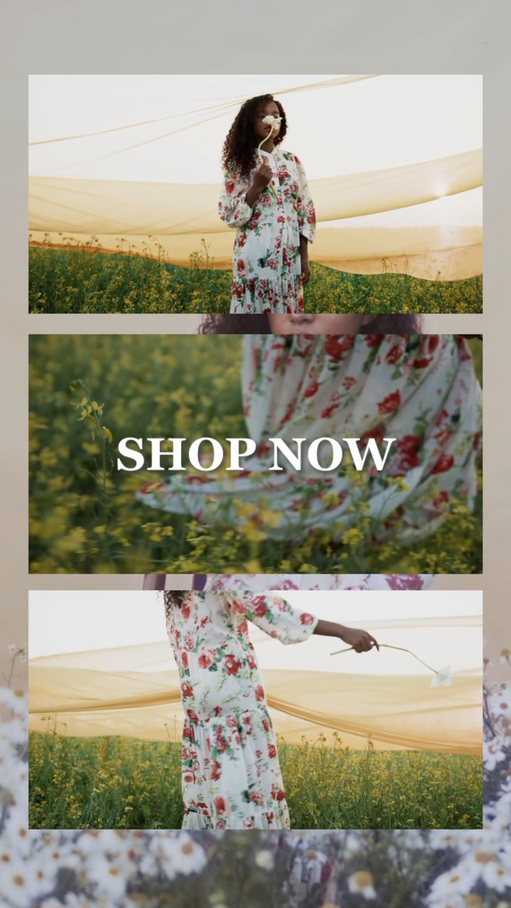 Promoción de ropa de mujer Estilo TikTok de múltiples galerías