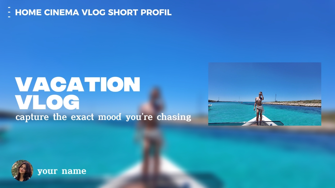 Urlaub-Vlog