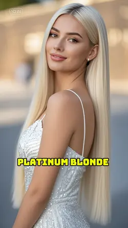 Platinum blonde