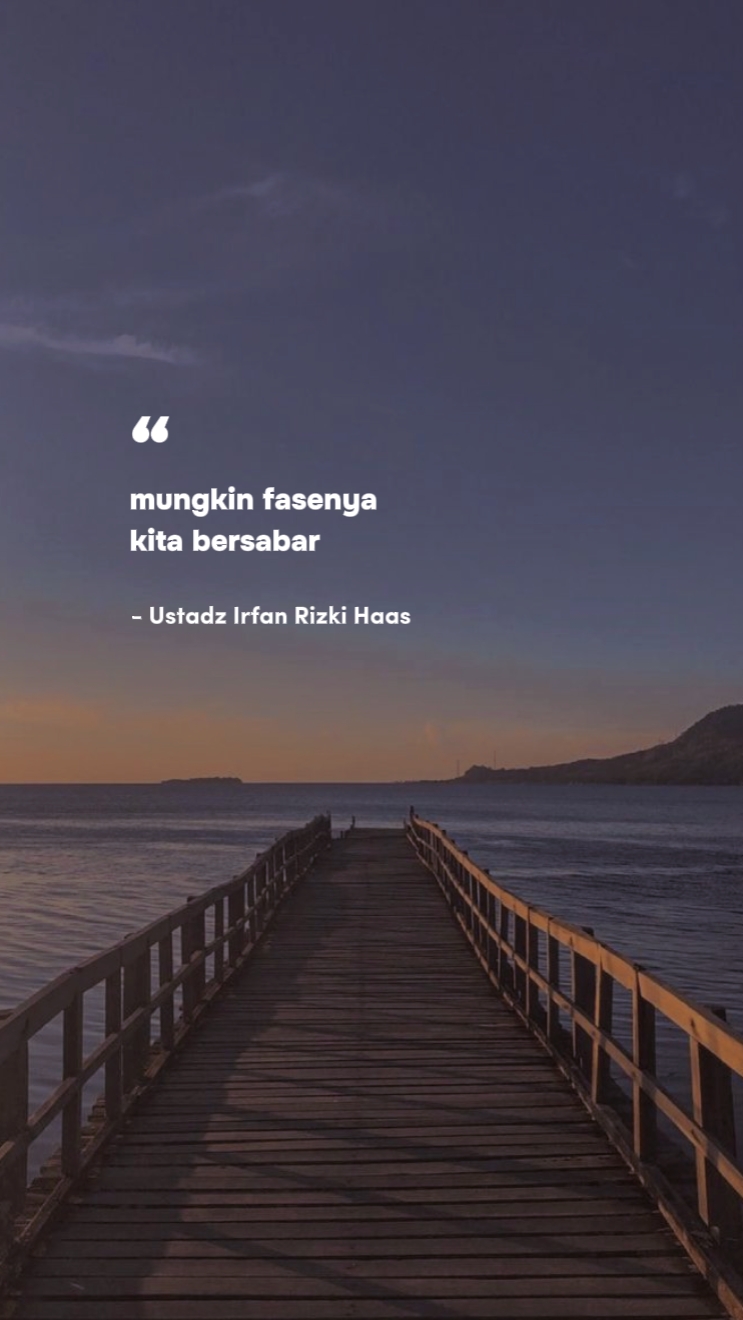 fasenya bersabar