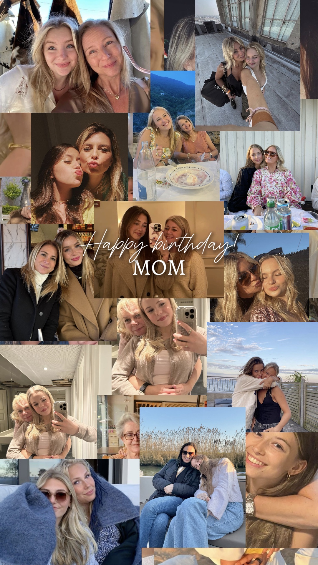 Happy birthday mom