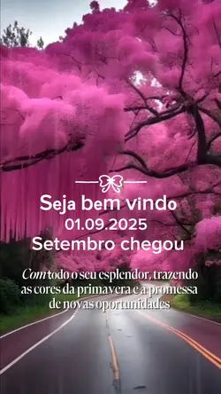 Setembro chegou