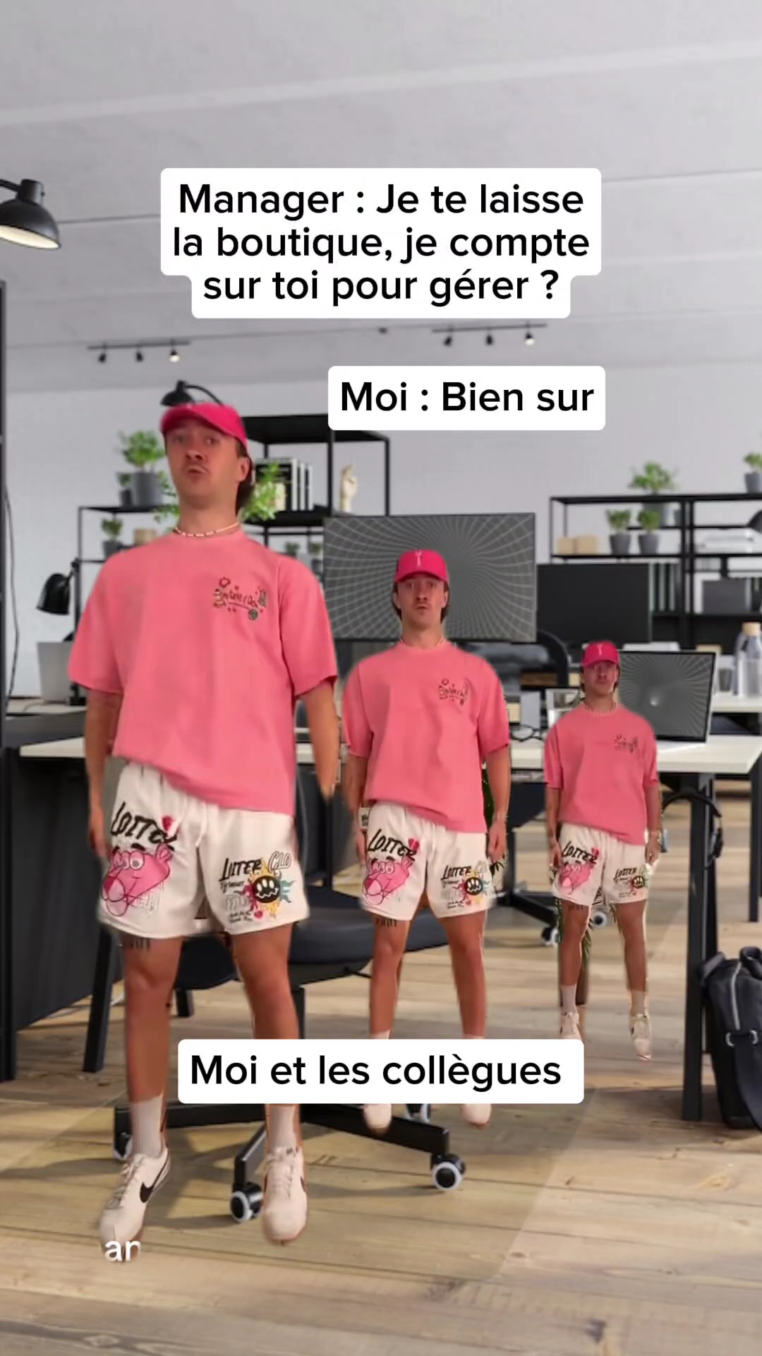 danse en trio