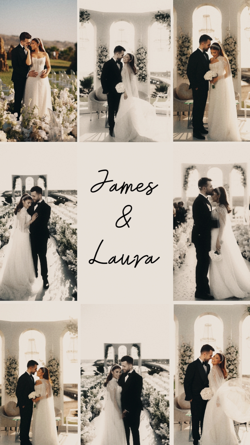 Collage de bodas