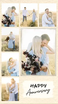 Happy anniv 6pics