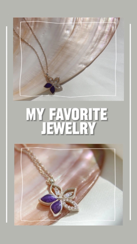 Damenschmuck Produktanzeige TikTok Style