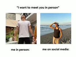 i want to meet u
