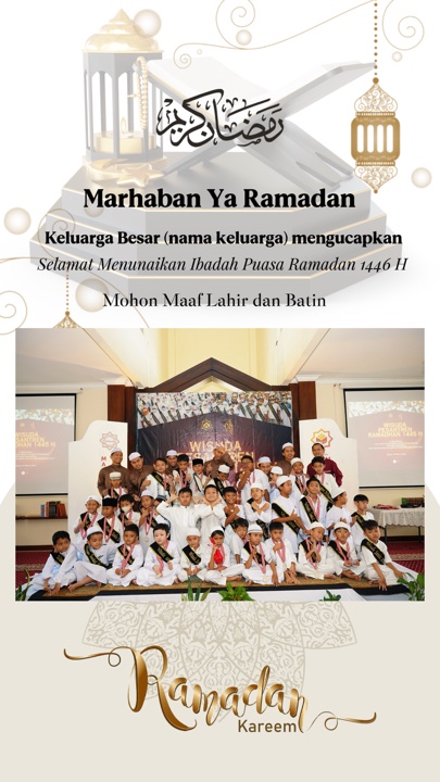 Ucapan Puasa Ramadhan