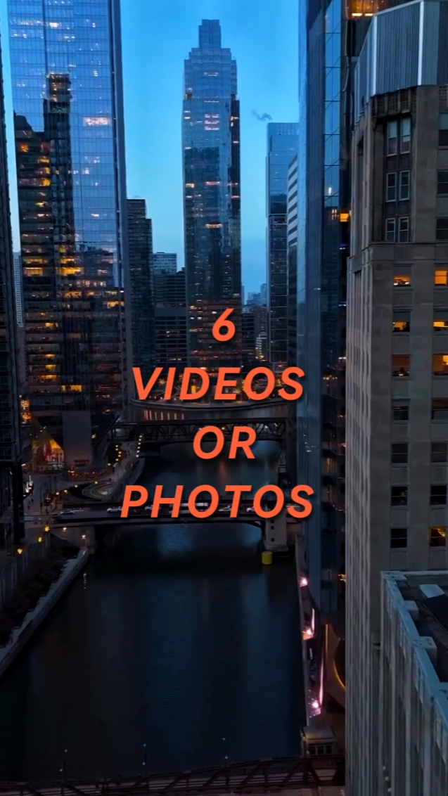6 VIDÉOS OU PHOTOS 