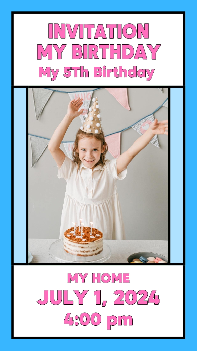 INVITATION ANNIVERSAIRE