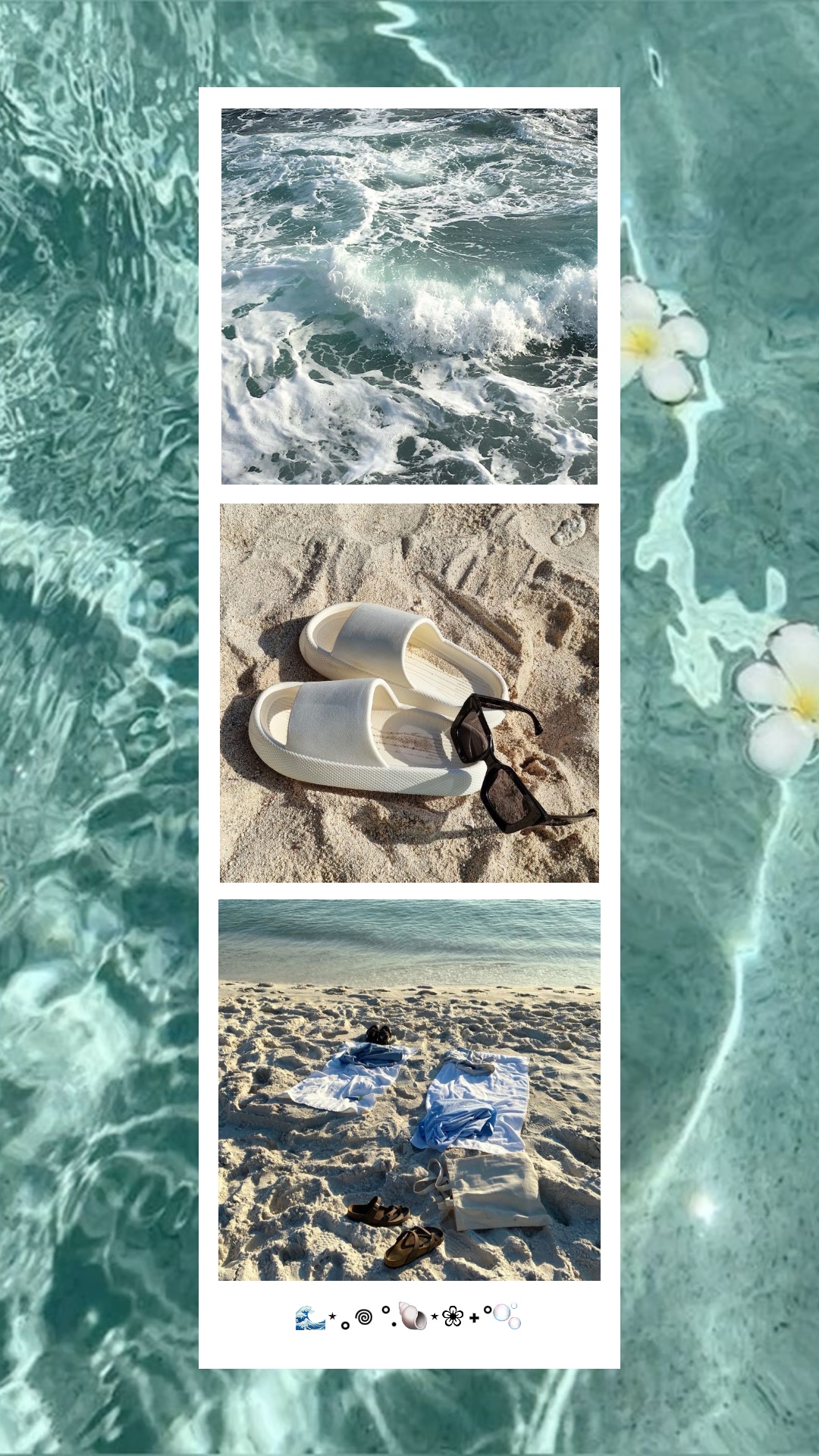 Moldura de praia