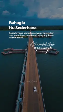 bahagia itu sederhan